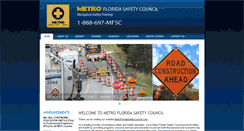 Desktop Screenshot of metrofloridasafetycouncil.com